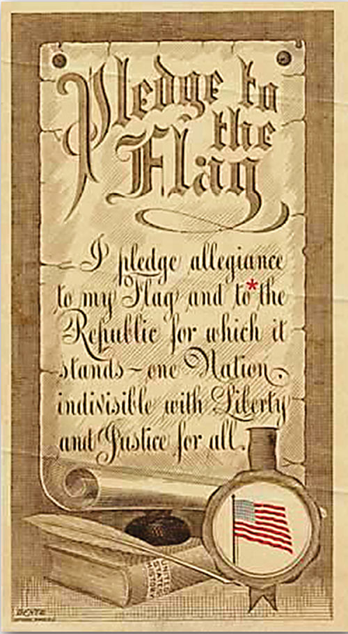 Under God The Evolution Of The Pledge Of Allegiance