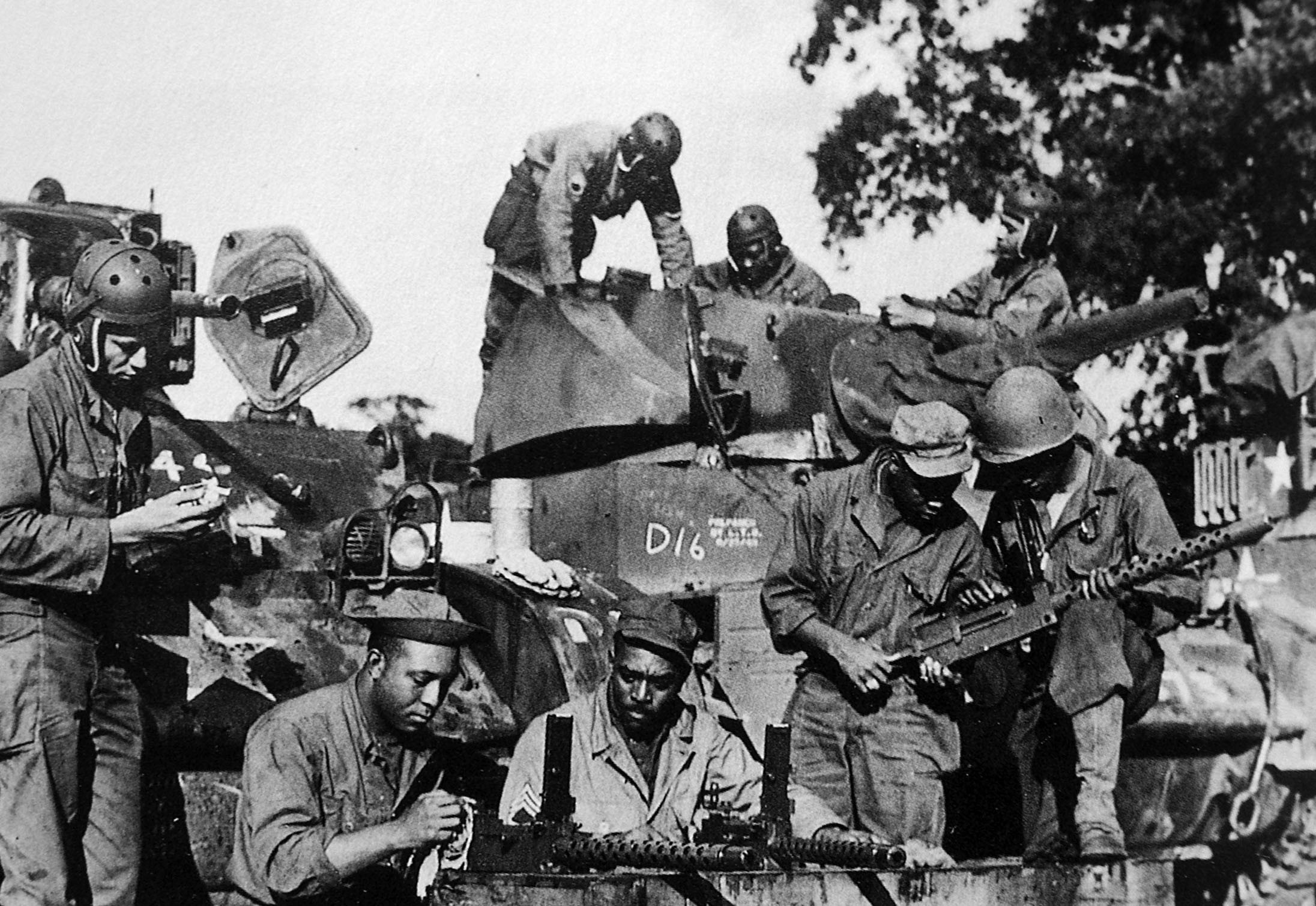 How Patton S All Black Tank Battalion Took The Fight To The Nazis