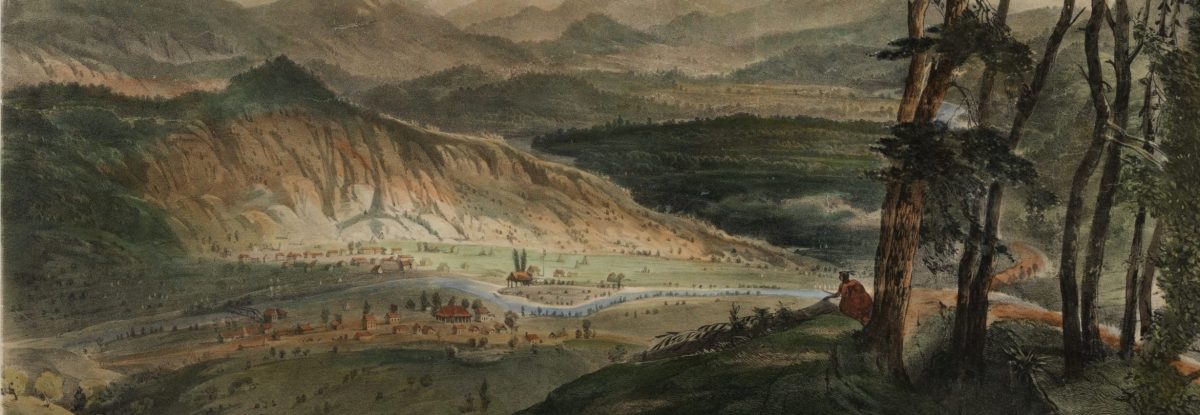 Sutters Mill 1850 Lithograph