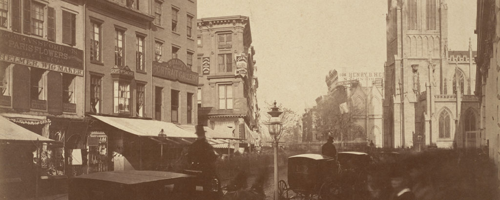 Mathew Brady's New York Studio