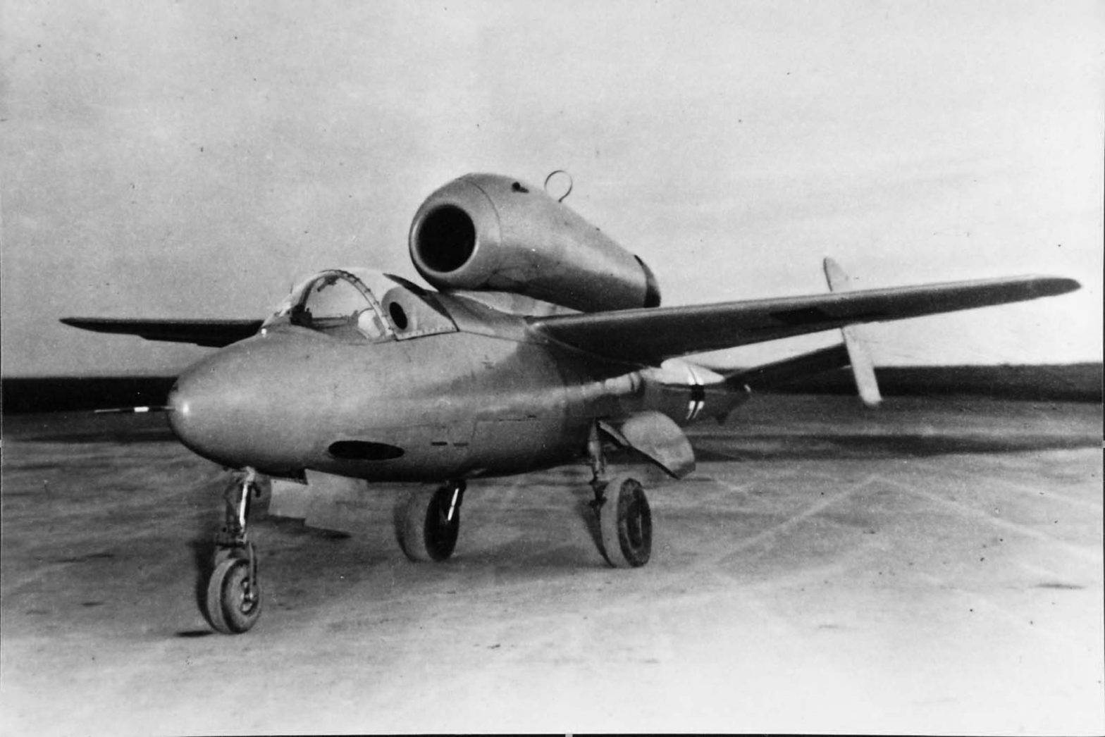 The Heinkel He-162 was the Luftwaffe’s Wooden Wonder Weapon