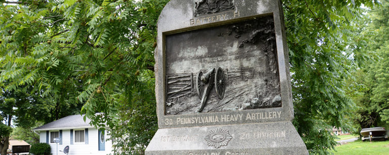 VIDEO: Battery H Of The 3rd Pennsylvania Heavy Artillery At Gettysburg