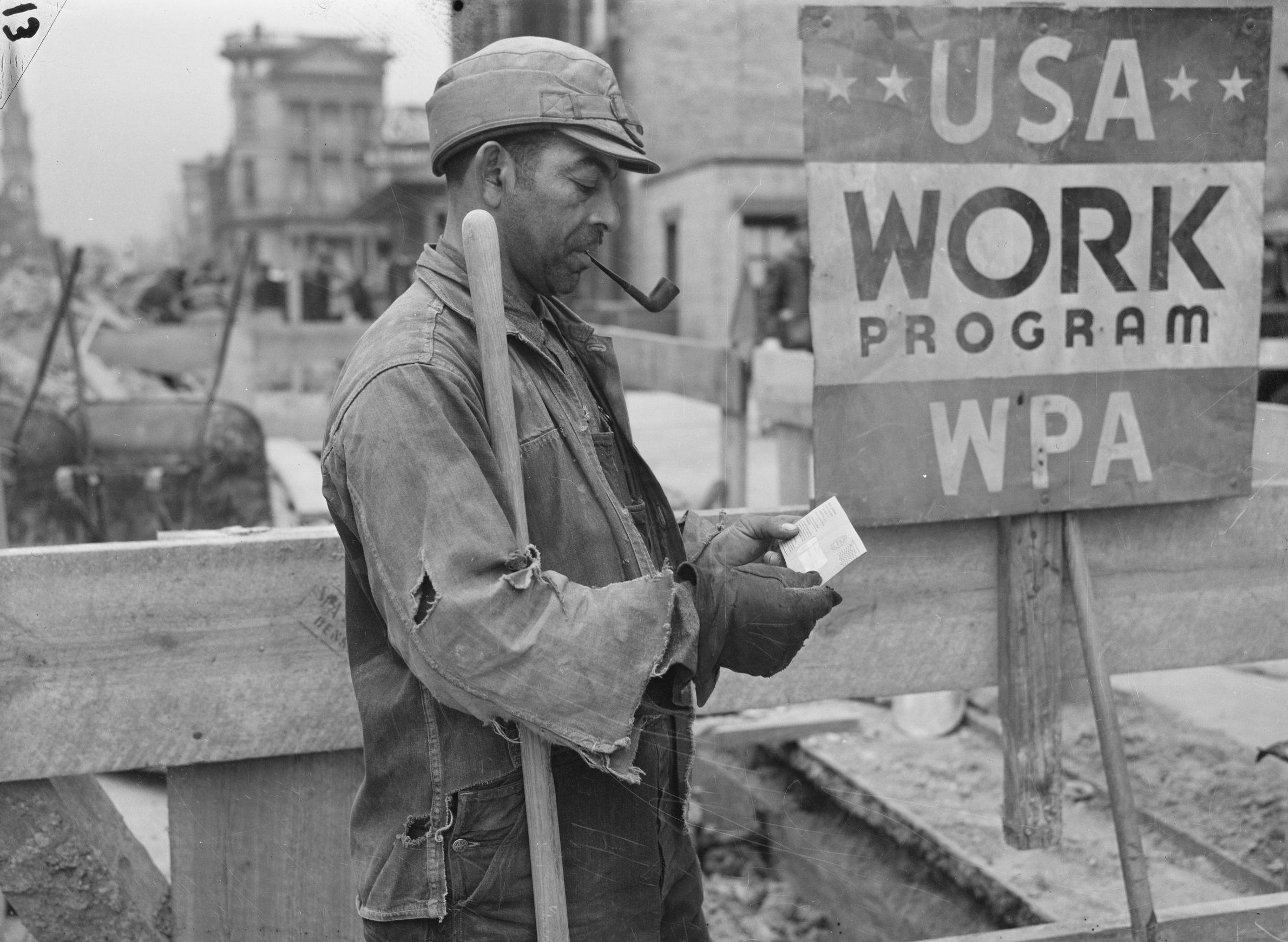 Jobless Hope: How The Works Progress Administration Worked In The 1930s :  NPR