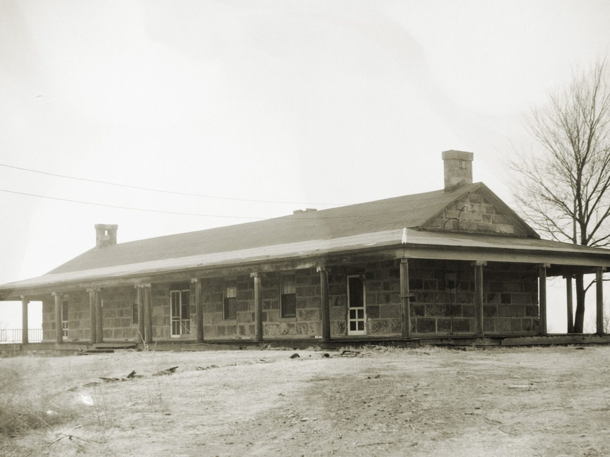 Fort Gibson's Headquarters Building