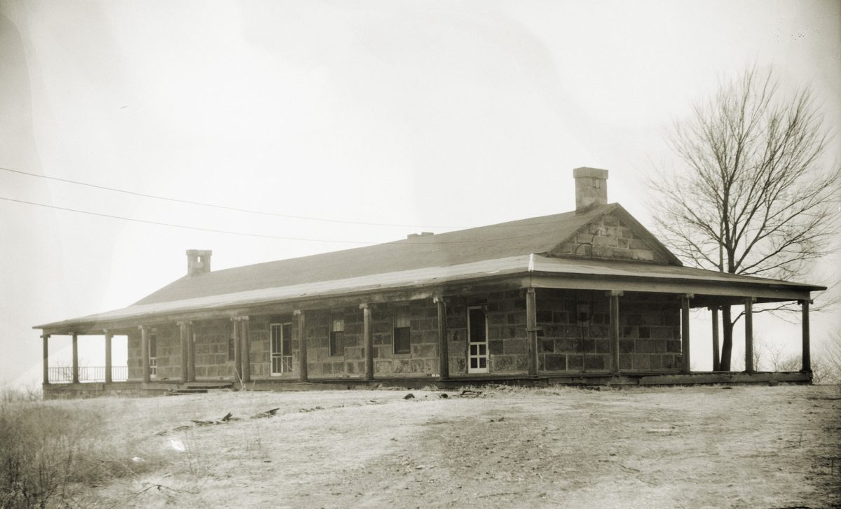 Fort Gibson's Headquarters Building