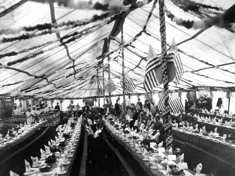 bill-cody-wild-west-showCody's Wild West shows laid out the Ritz for the Fourth of July, like in this 1887 celebration. (McCracken Research Library, Buffalo Bill Center of the West)