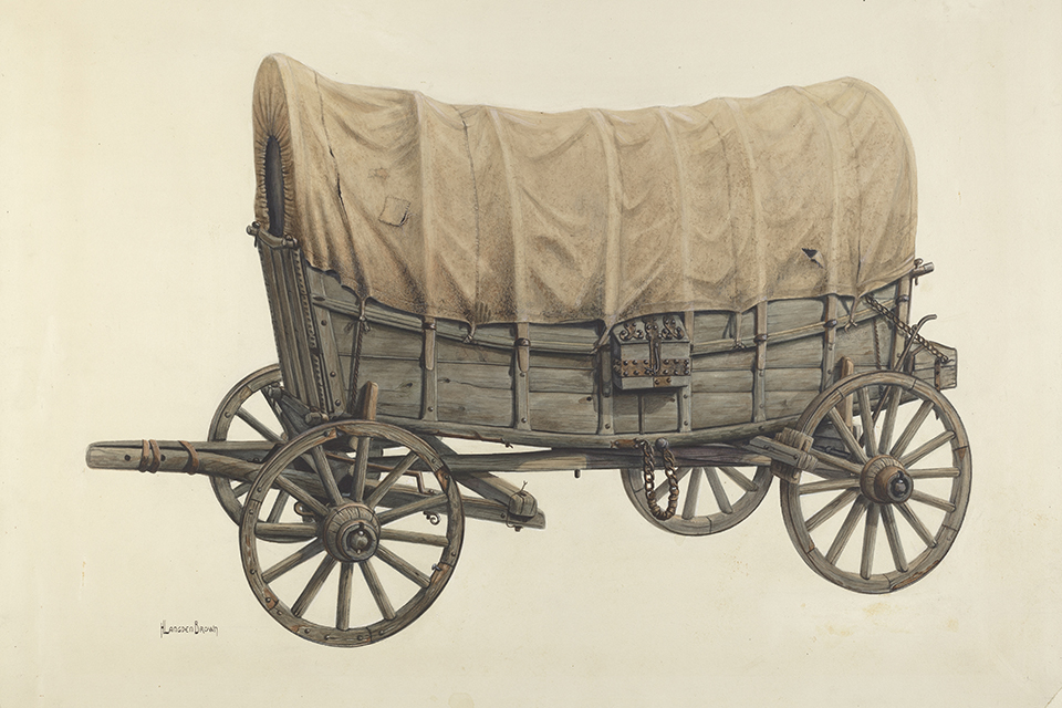 Mules, Horses or Oxen - Learn what Pioneers used to pull covered wagons
