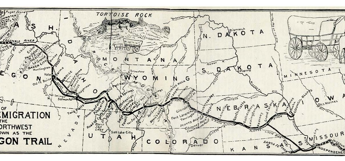 Oregon Trail Map