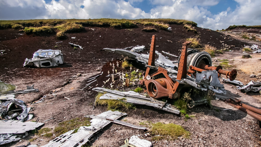 B-29 Crash Site Now A Memorial Along Popular Hiking Trail