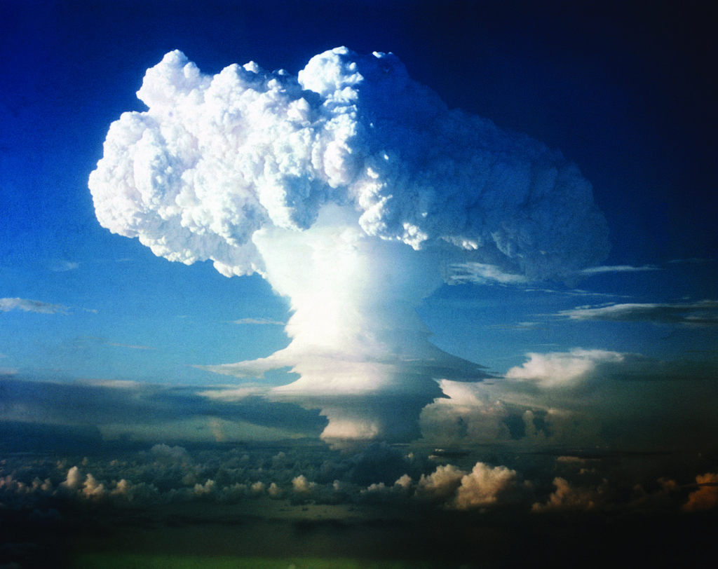 Mushroom Cloud from Nuclear Testing