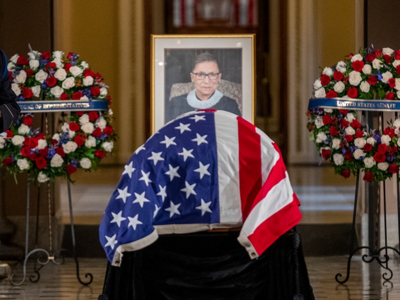 Supreme Court Ginsburg Lying in State