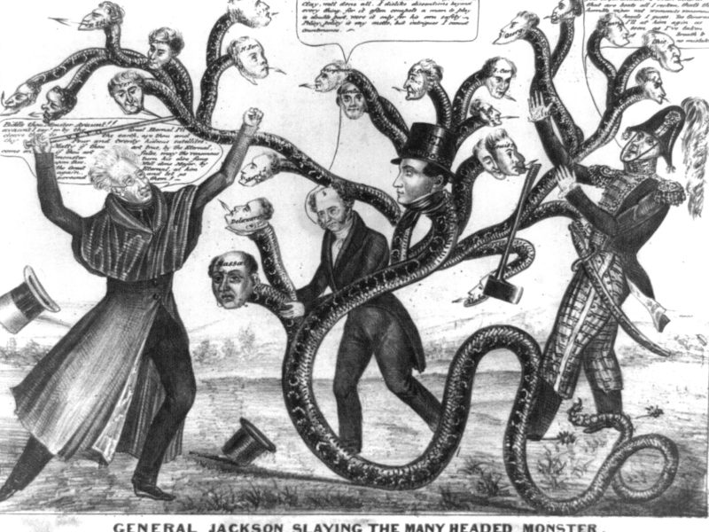 general-jackson-slaying many headed monster