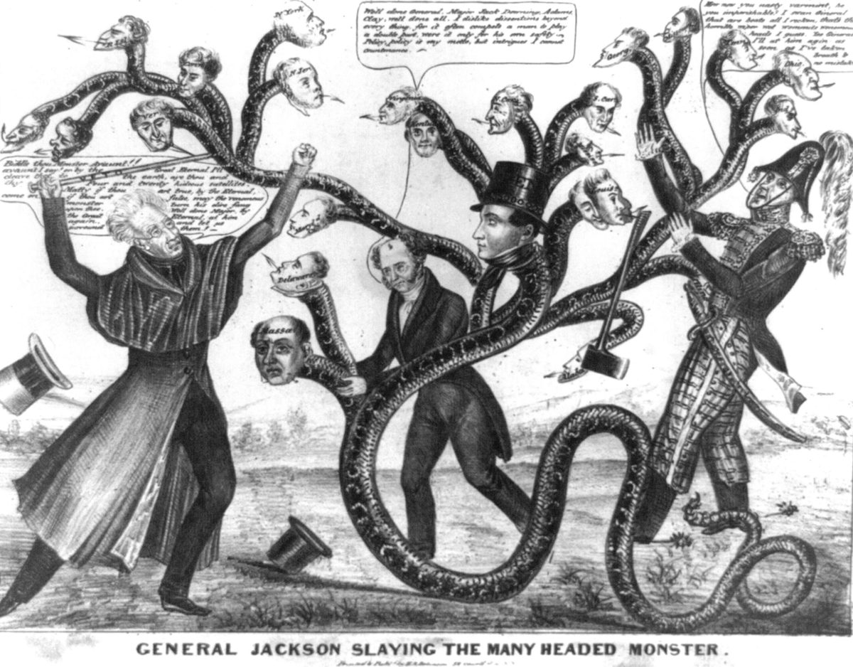 general-jackson-slaying many headed monster