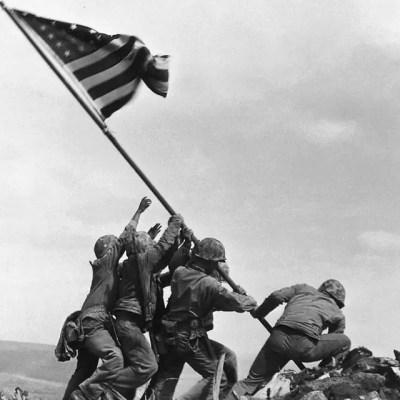 Col. Dave Severance, Company Commander of Easy Company of the 28th Marines, 5th Marine Division, became associated with a historic moment in American history on Feb. 23, 1945, when he responded to orders from his battalion commander to send a patrol to Mount Suribachi, the highest summit on the island described by Marine Lt. Gen. Holland M. “Howlin’ Mad” Smith as a “grim, smoking rock.” Following orders from the battalion commander, the platoon hoisted an American flag on the summit. But it wasn’t the famed image captured by Associated Press photographer Joe Rosenthal. The Secretary of the Navy James V. Forrestal, upon seeing the first flag raised on Mount Suribachi, wanted to keep it as a memento. Thus a second larger flag was raised to replace it, which Rosenthal went on to document to much acclaim. (USMC)