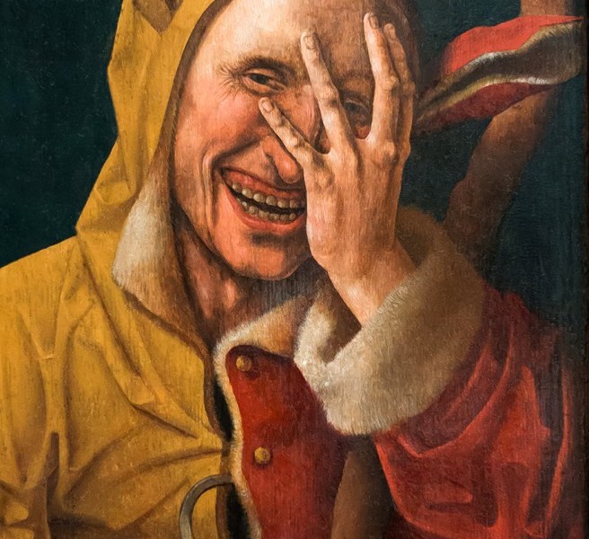 Laughing Jester, April Fools Day