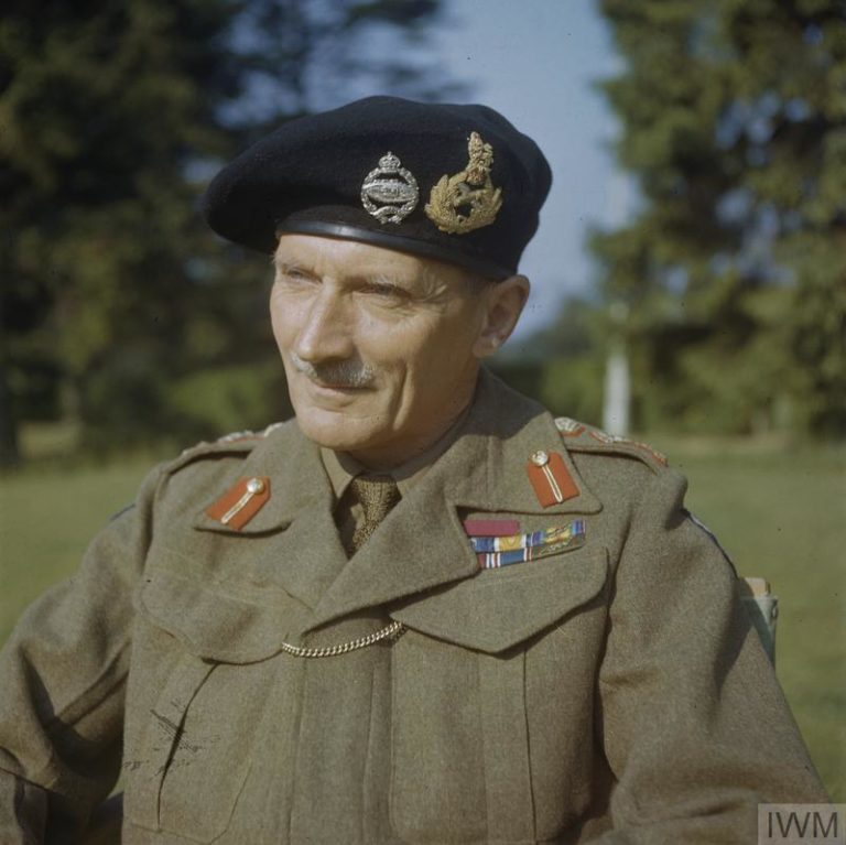 Field-Marshal-Bernard-Montgomery-tank-beret-1943-IWM | HistoryNet