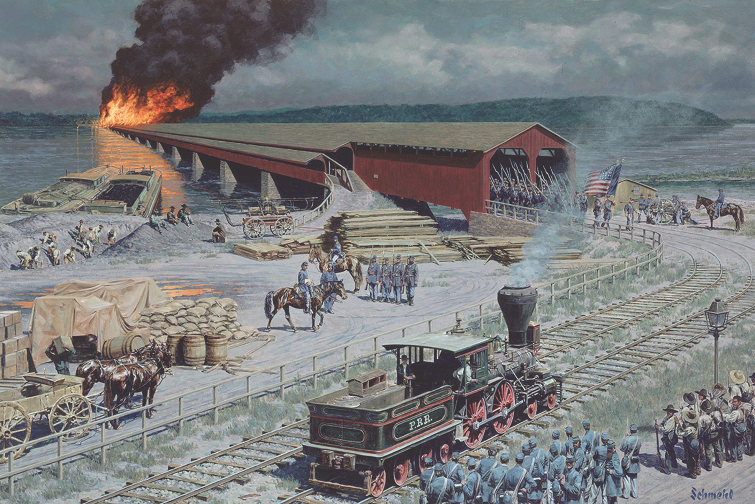 Columbia Bridge Civil War | HistoryNet