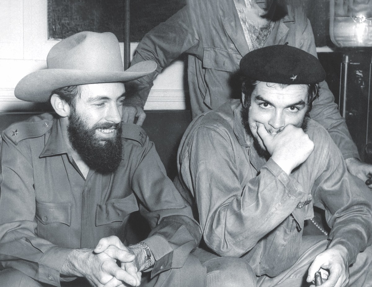 Cuban revolutionaries Camilo Cienfuegos and Ernesto “Che” Guevara