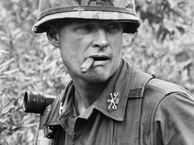 Lt. Gen. Hal Moore, shown here as a colonel during the Vietnam War