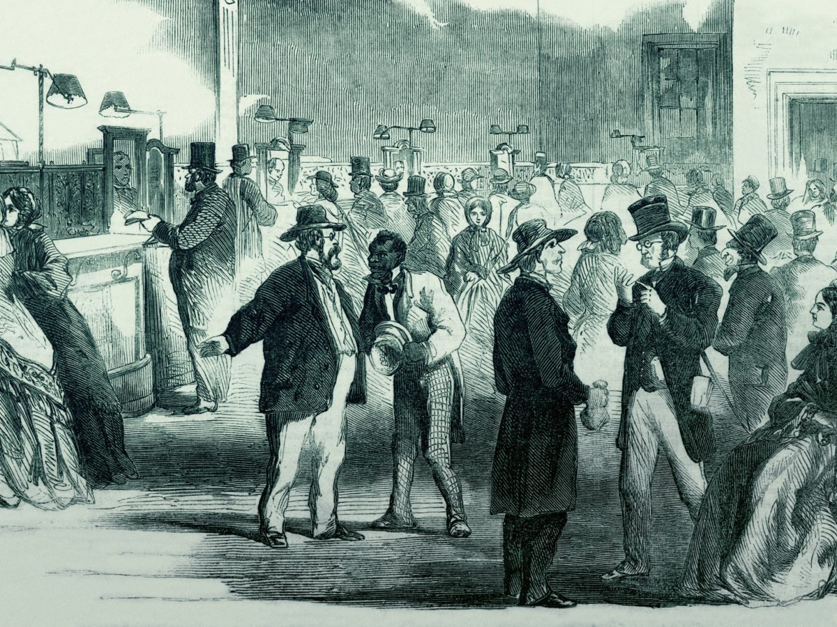 The Assay Office on Wall Street in the 1800s