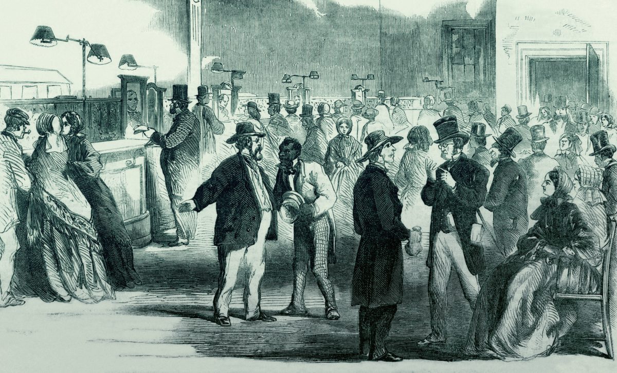 The Assay Office on Wall Street in the 1800s