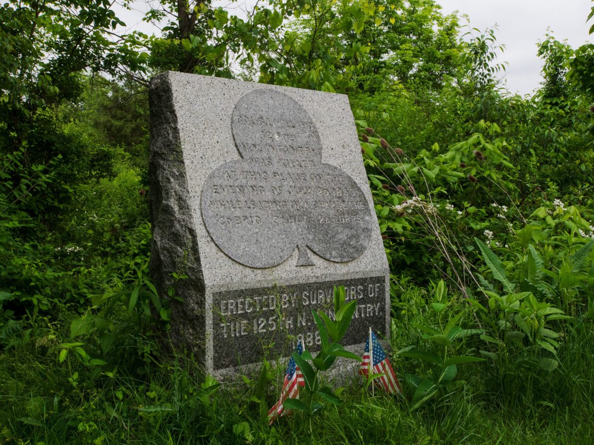 Monument to Colonel George Willard at Gettysburg