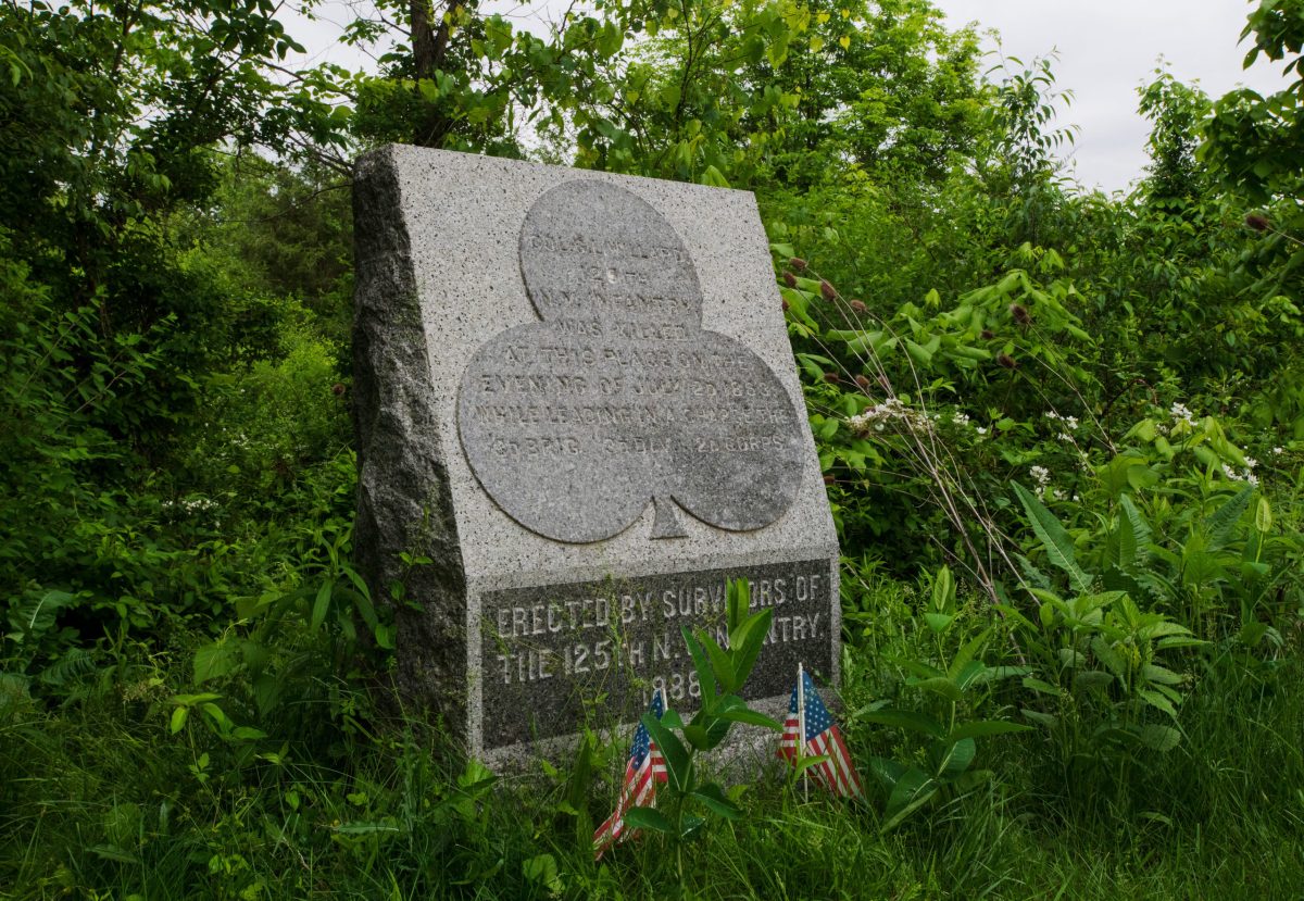 Monument to Colonel George Willard at Gettysburg