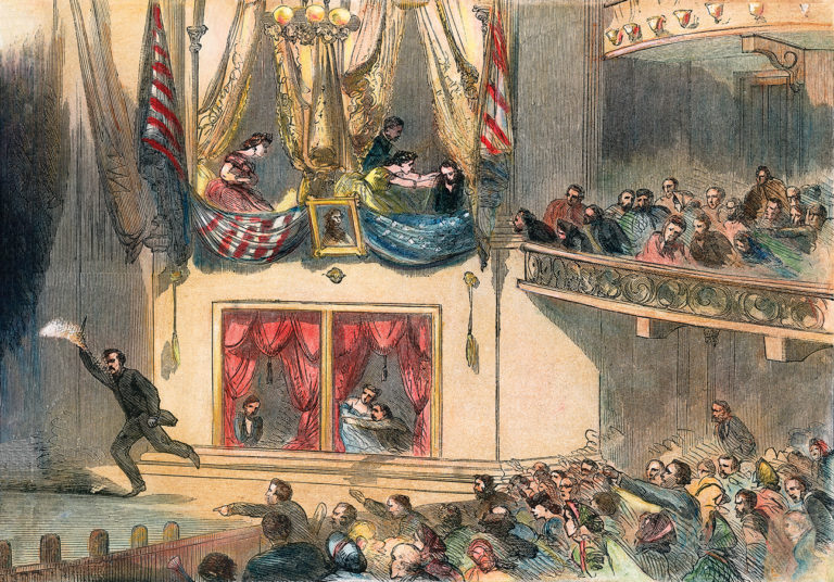 Lincoln Assassination 1865 The Assassination Of President Abraham Lincoln By John Wilkes Booth 