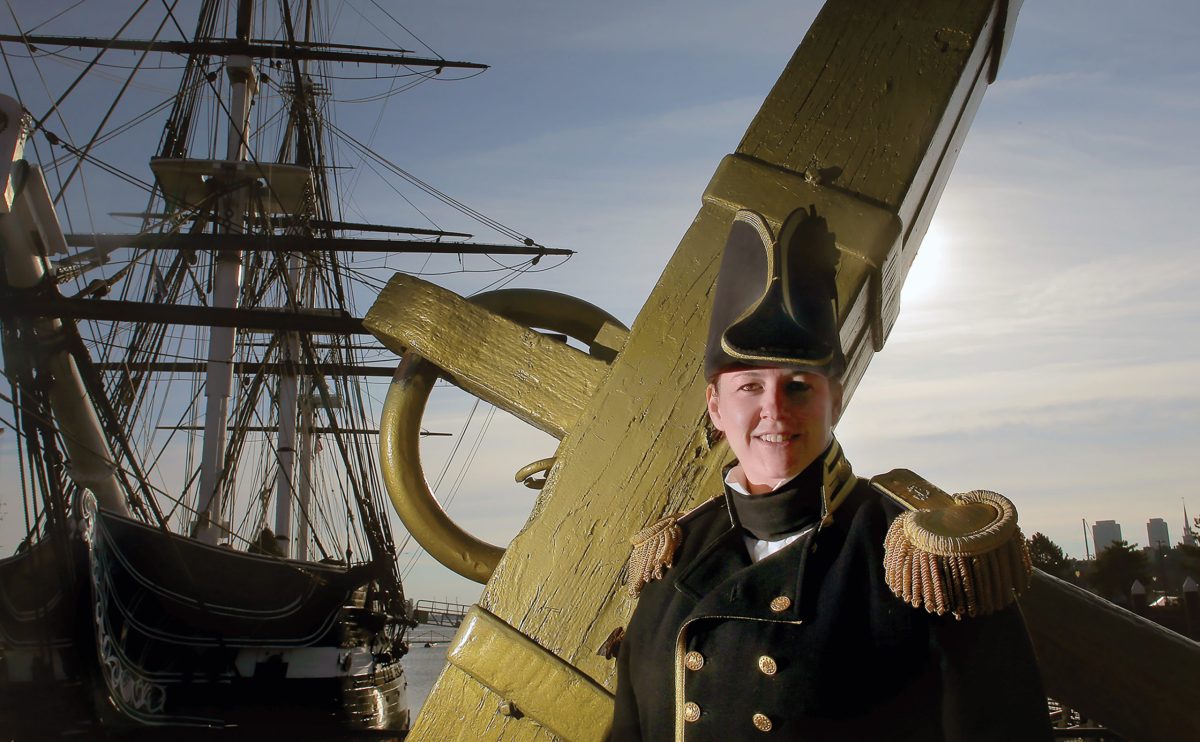 Commander Farrell, USS Constitution