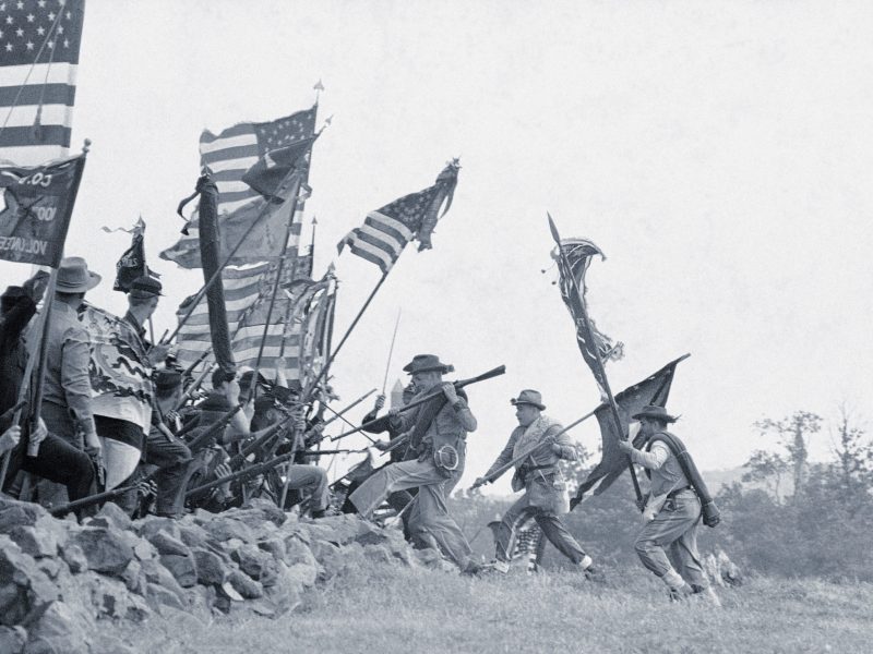 Pickett’s Charge reenactment, 1963