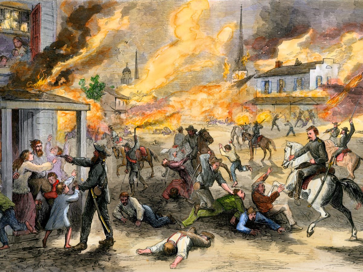 Quantrill Raid, Lawrence, Kansas