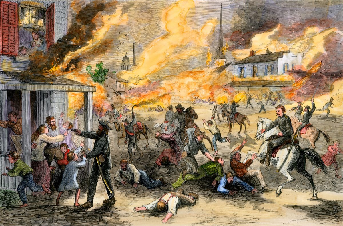 Quantrill Raid, Lawrence, Kansas