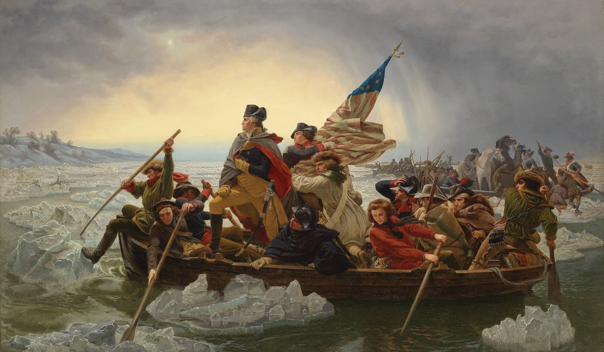 'Washington Crossing the Delaware' painting