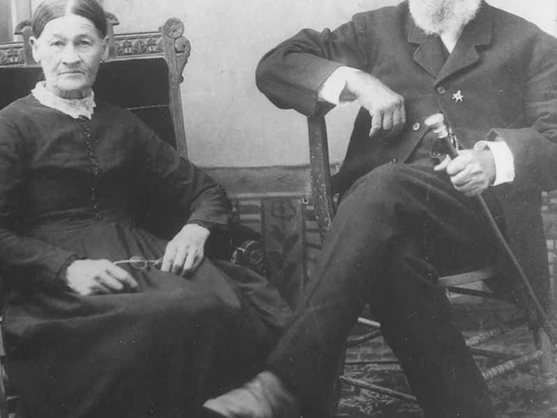 Virginia and Nicholas Earp.