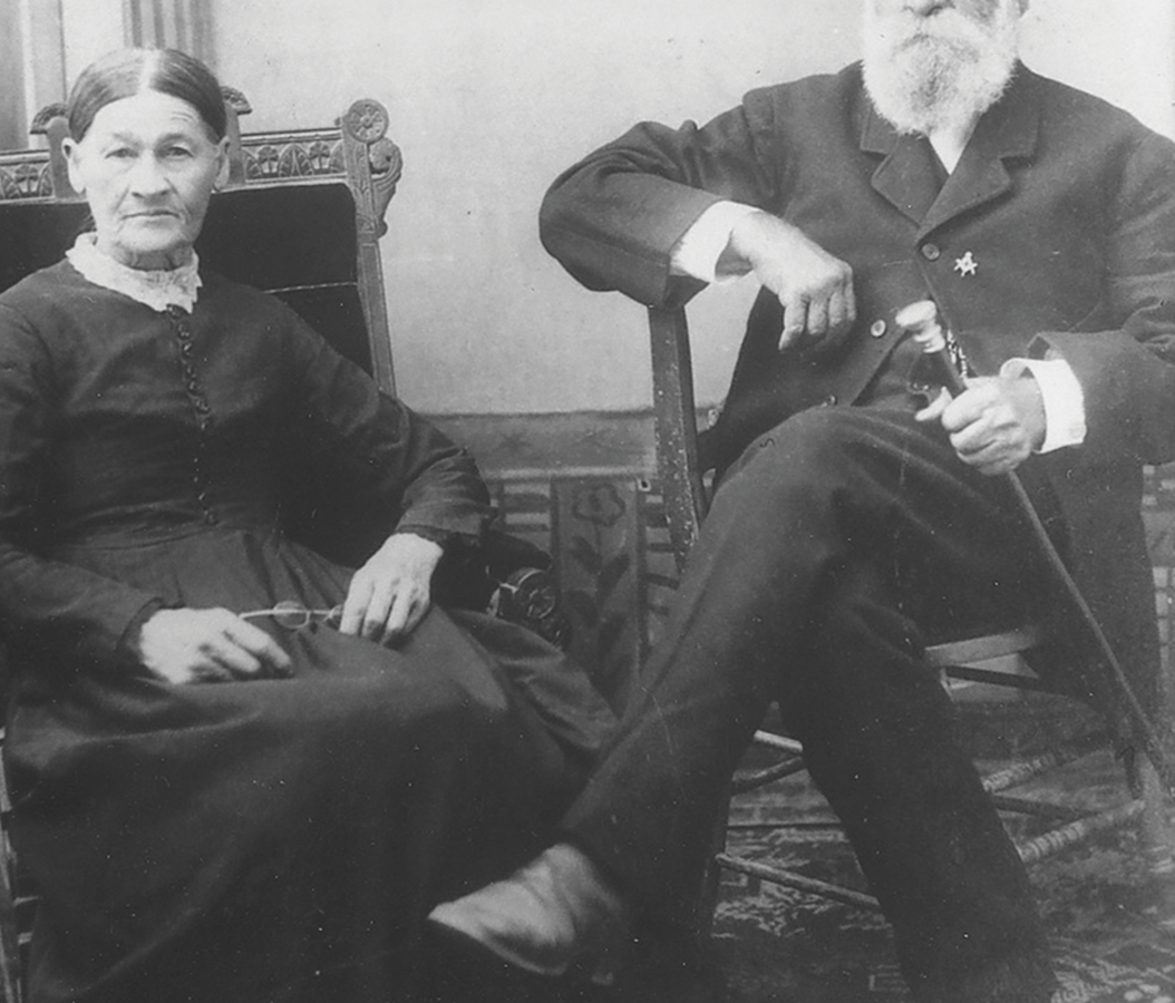 Virginia and Nicholas Earp.
