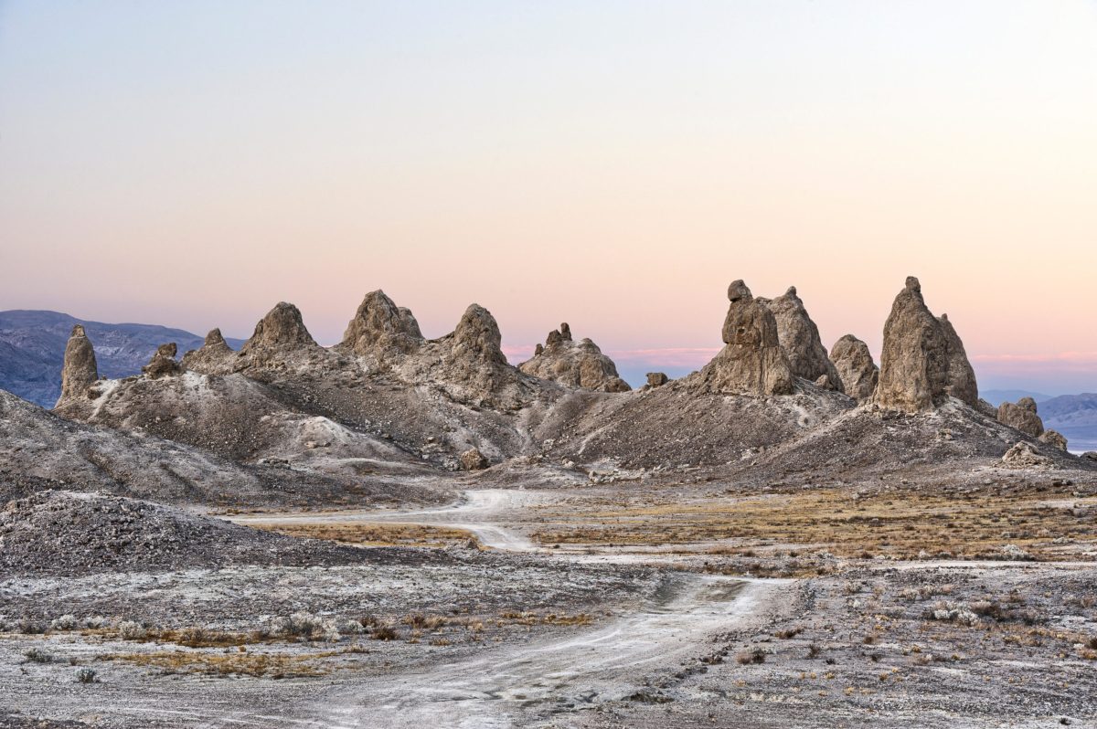 Searles Valley at Sunset
