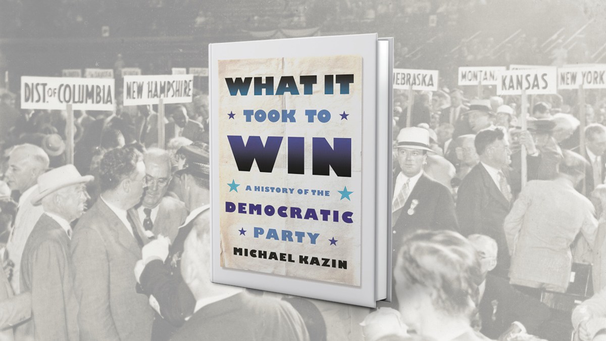 What It Took To Win book cover and art. As the Democrats convened in Chicago Stadium on June 28, 1932, delegates and guests milled on the concourse.