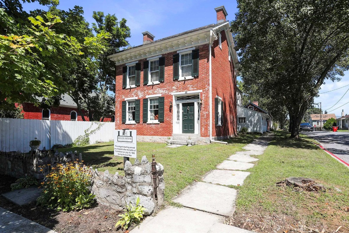Exterior of "Keller Home" in Funkstown, Md.