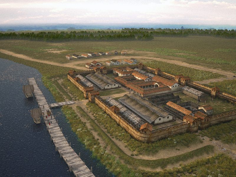 Roman castellum Nigrum Pullum