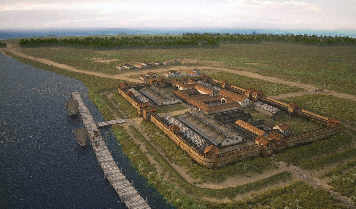 Roman castellum Nigrum Pullum