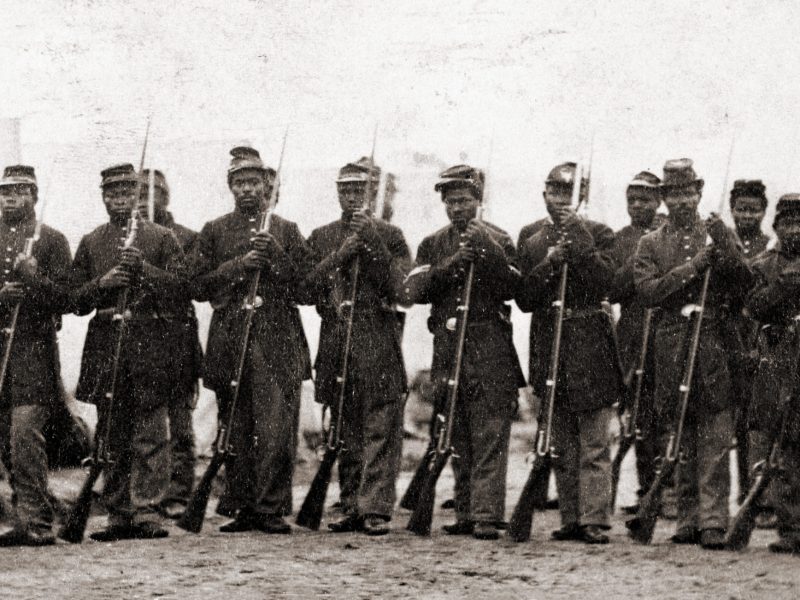 2nd USCT in camp