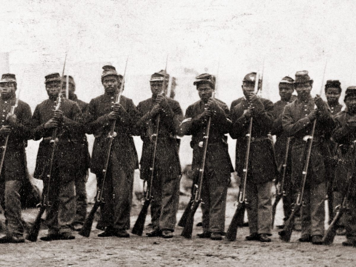 2nd USCT in camp