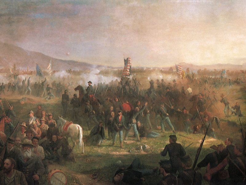 Vermont troops at Cedar Creek