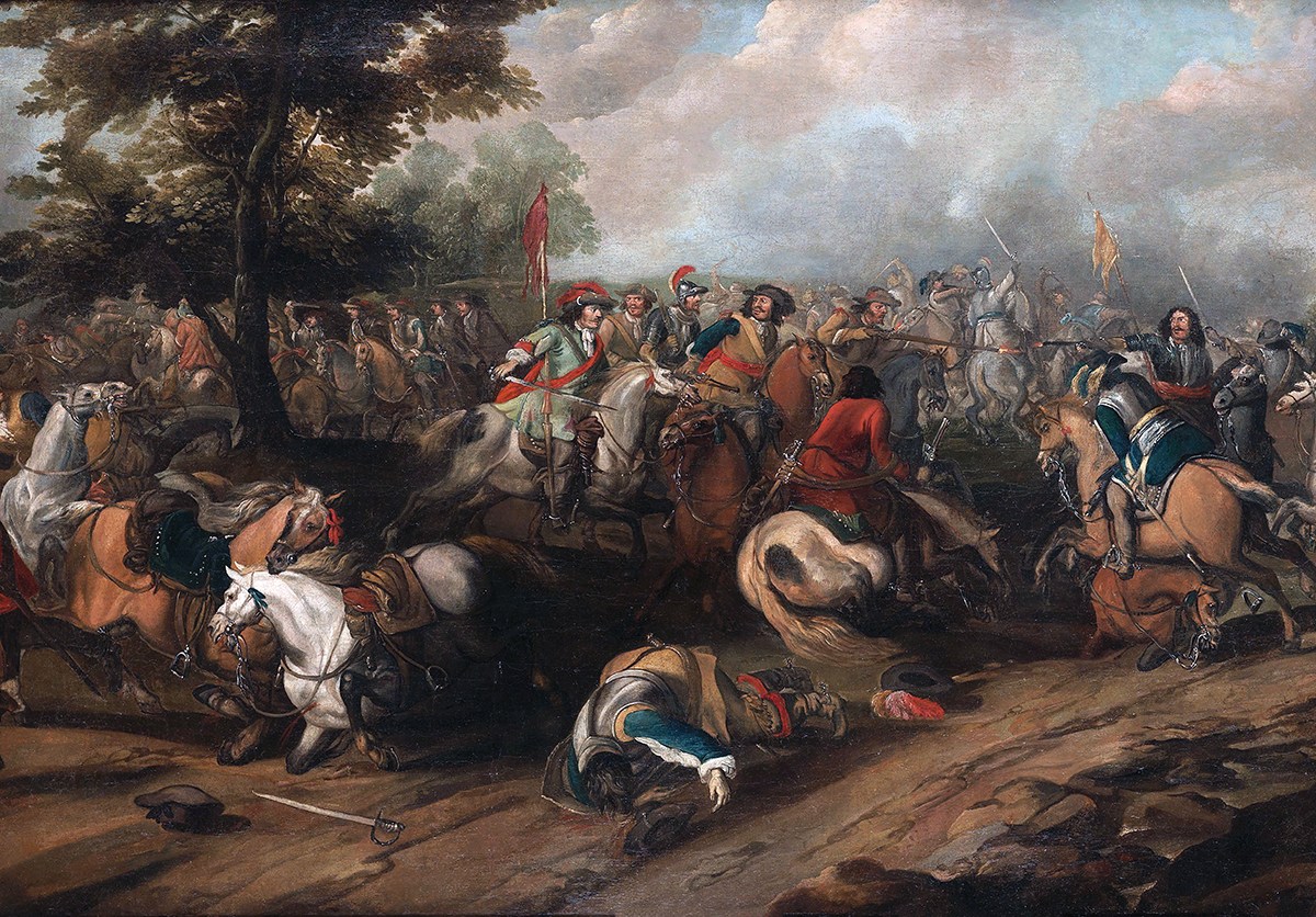 The Battle of Breitenfeld. From a private collection.