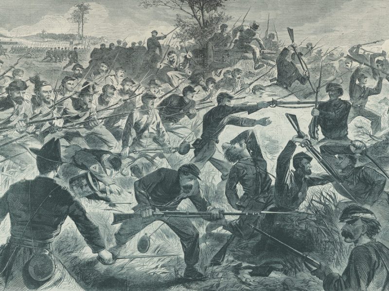 Hand to hand fighting at Seven Pines