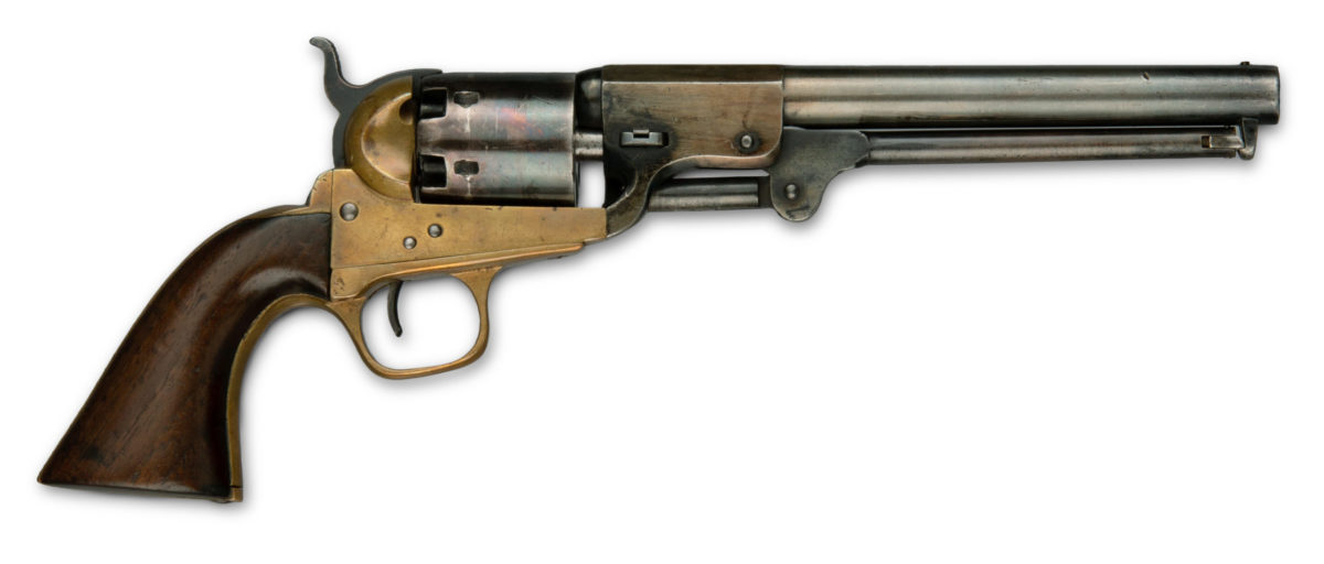 Southern Arms Makers Produced Pistols With Brass Parts to Save on