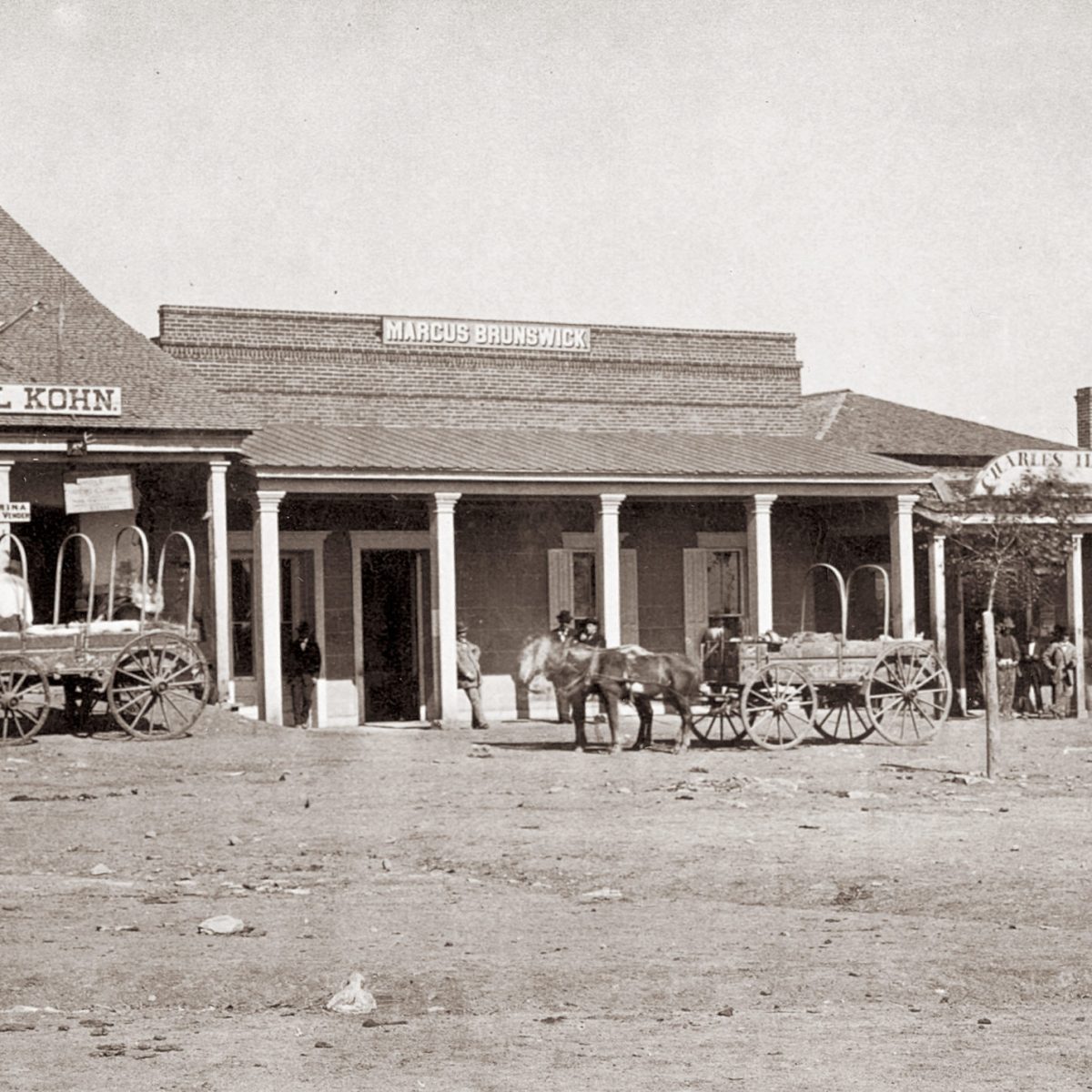 Kohn family store, New Mexico Territory