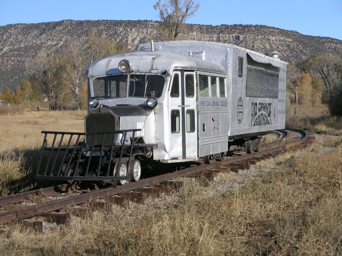 Galloping Goose train