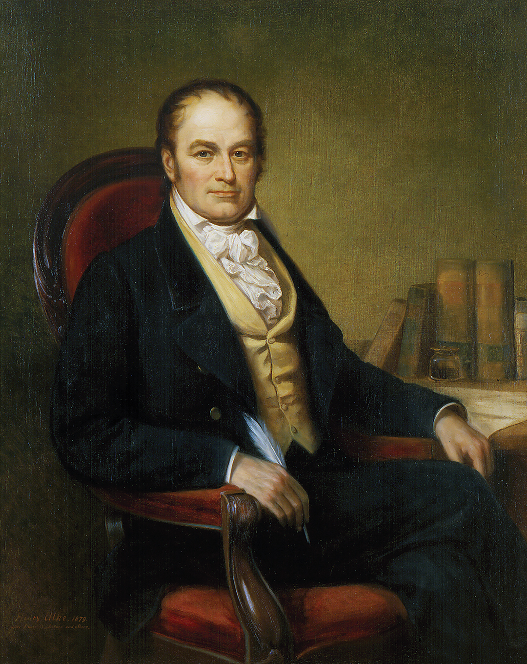 Painting of Rising political star William Crawford’s life was upended when medicine he took for a skin ailment brought on a debilitating stroke.