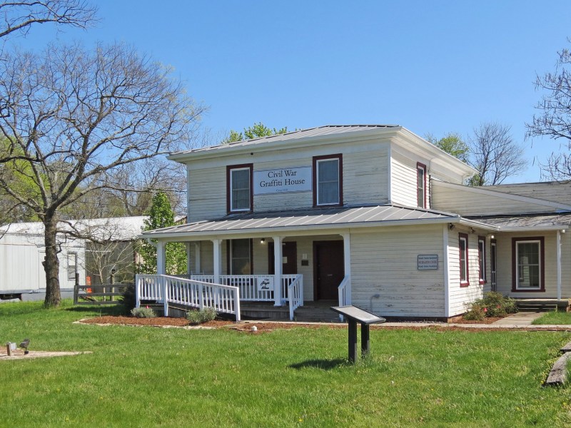 Exterior of Graffiti House, Brandy Station